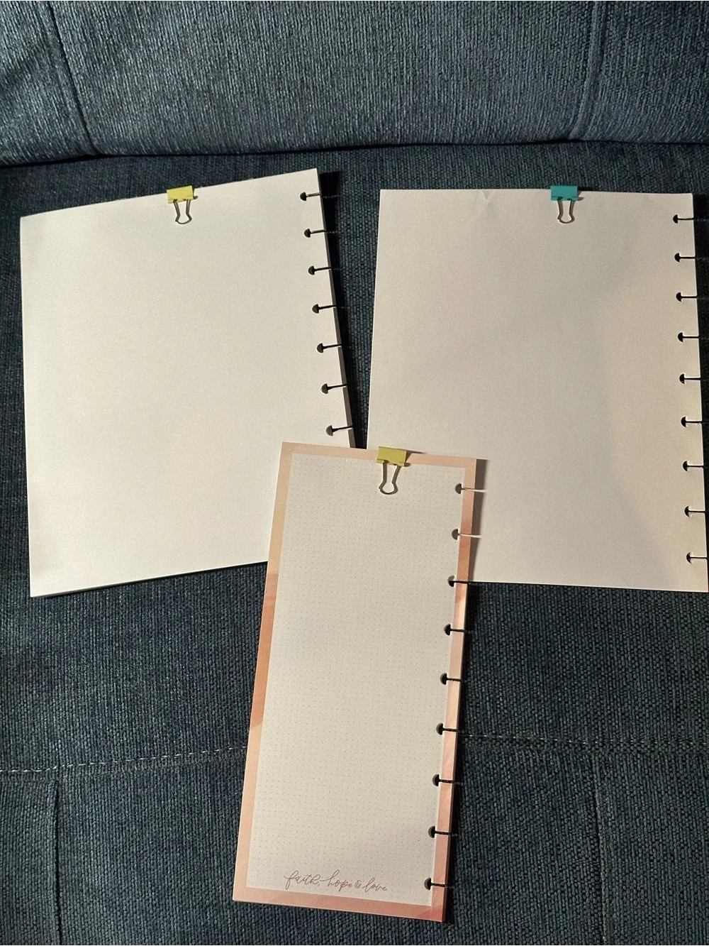 Happy Planner Classic Filler Paper Bundle 125 sheets